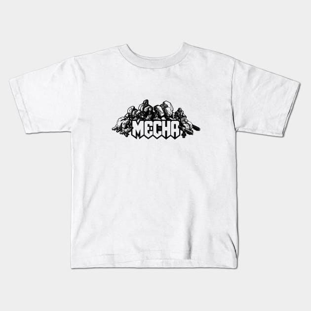 Mecha Kids T-Shirt by wuhuli